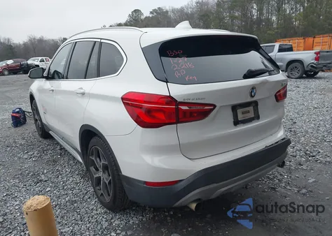 2016 BMW X1 z USA, uszkodzony, nr VIN WBXHT3C3XG5E52218